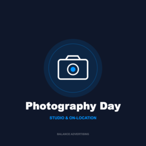 Photography Day — Studio or On-location